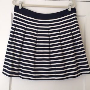 Gap striped ponte knit skirt